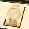 Montre Patek Philippe | Montre Homme 41mm Patek Philippe Nautilus - Full Iced Or Jaune