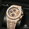 Montre Audemars Piguet | Montre Homme 42mm Audemars Piguet Offshore Brick - Rose Honeycomb Rose Gold