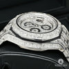 Montre Audemars Piguet | Montre Homme 42mm Audemars Piguet Offshore - Full Iced Emerald Cut Or Blanc