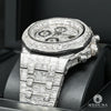 Montre Audemars Piguet | Montre Homme 42mm Audemars Piguet Offshore - Full Iced Emerald Cut Or Blanc