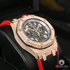 Montre Audemars Piguet | Montre Homme 42mm Audemars Piguet Offshore Rose Gold - Gray Honeycomb Rose Gold