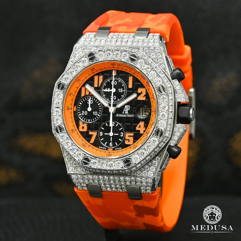 Montre Audemars Piguet | Montre Homme 42mm Audemars Piguet Offshore - Volcano Iced Stainless