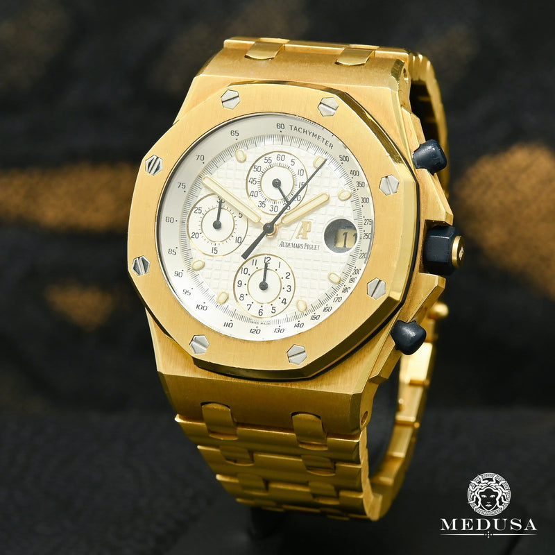 Montre Audemars Piguet | Montre Homme 42mm Audemars Piguet Offshore - Yellow Brick Or Jaune