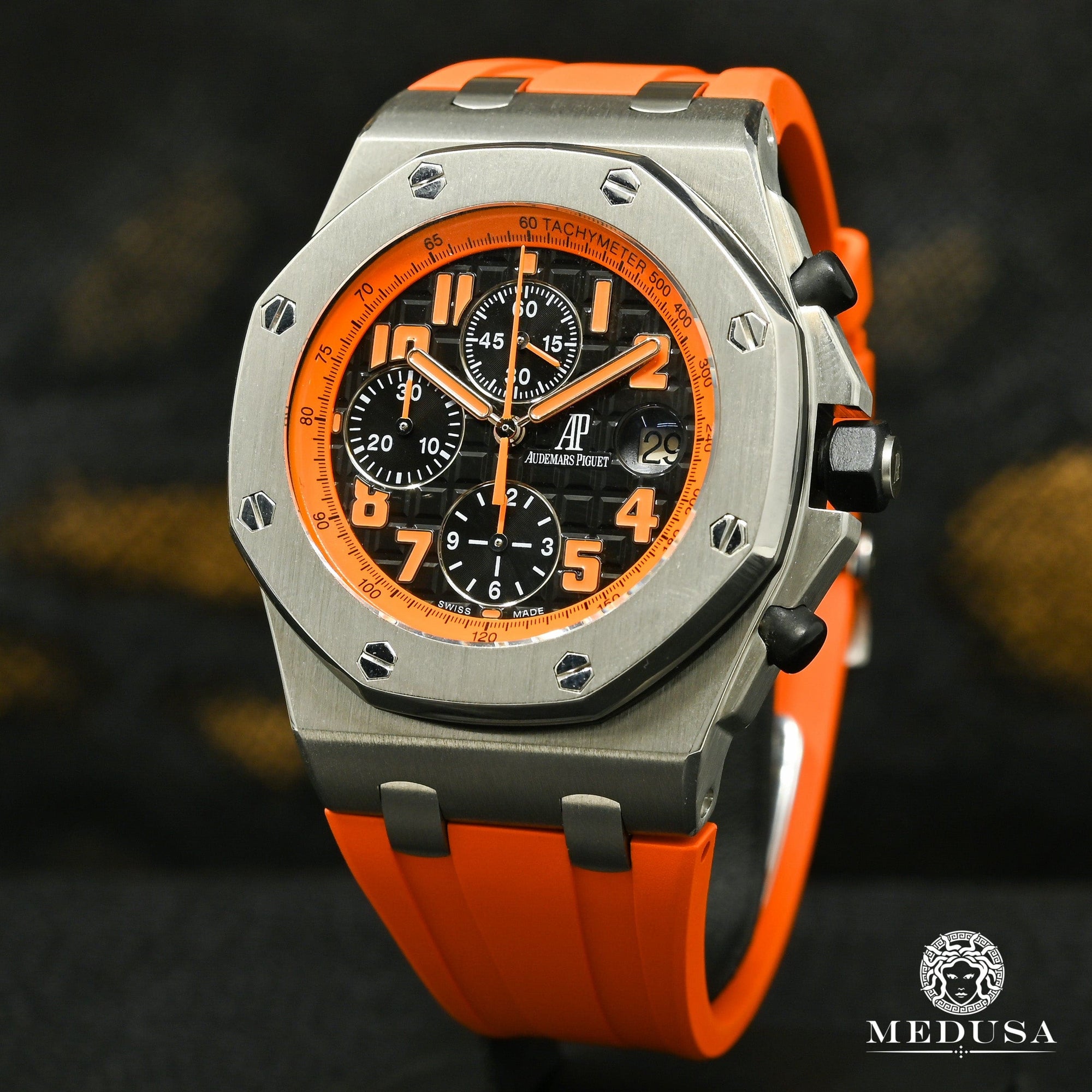 Montre Audemars Piguet | Montre Homme 42mm Audemars Piguet Royal Oak Offshore - Volcano Stainless