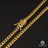 Chaîne en Or 10K | Chaîne 4mm Cuban Link Solid