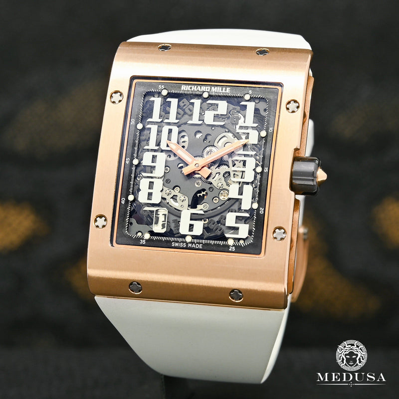 Montre Richard Mille | Montre Homme 50mm Richard Mille Rose Gold - RM016 Or Rose