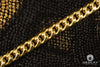 Bracelet en Or 10K | Bracelet Homme 8mm Bracelet Cuban Link