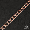 Bracelet en Or 10K | Bracelet Homme 8mm Bracelet Meshy M-ALBERT-ROSE