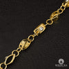 Chaîne en Or 14K | Chaîne 8mm Rollo Bullet Chain