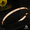 Bracelet Rigide en Or 18K | Bracelet Femme Bangle D6 - Diamant