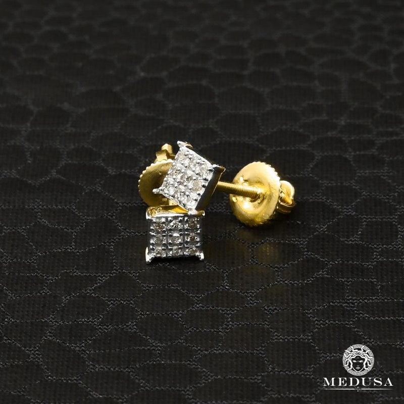 Studs Diamants en Or 10K | Boucles d’Oreilles Boucles d’Oreilles Diamants 1 / Or Jaune