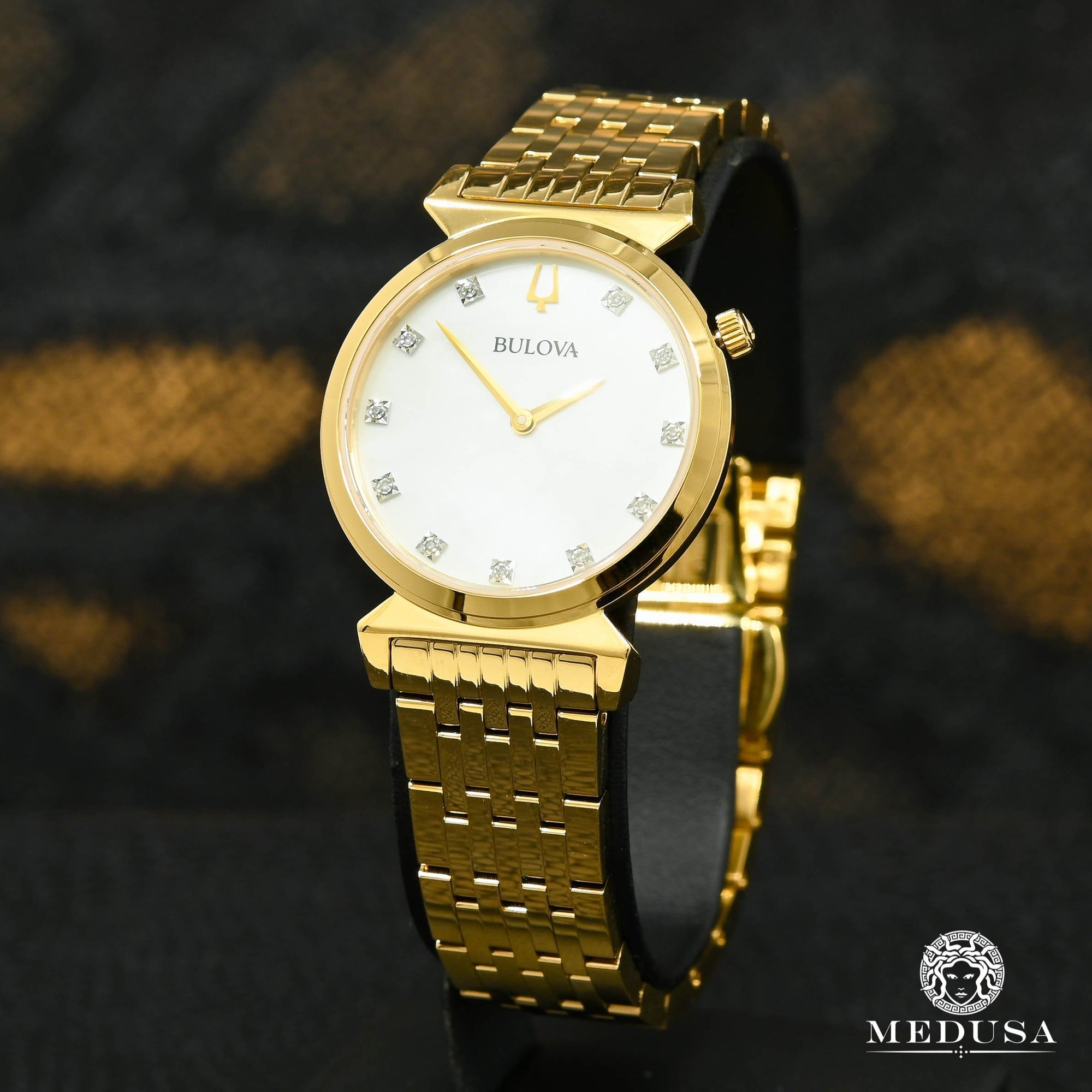 Montre Bulova | Montre Femme Bulova Classic - 97P149 Or Jaune