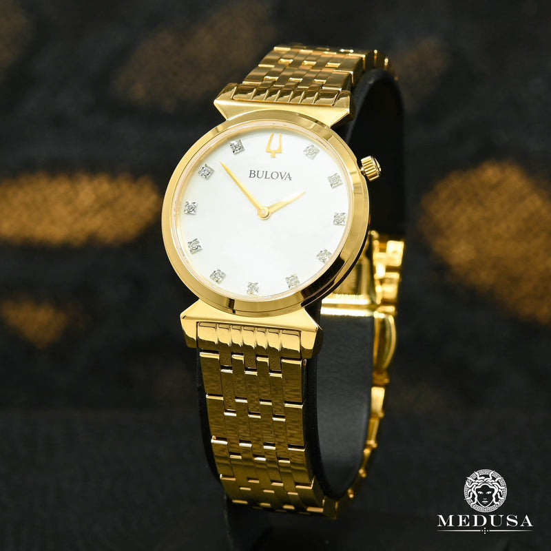 Montre Bulova | Montre Femme Bulova Classic - 97P149 Or Jaune