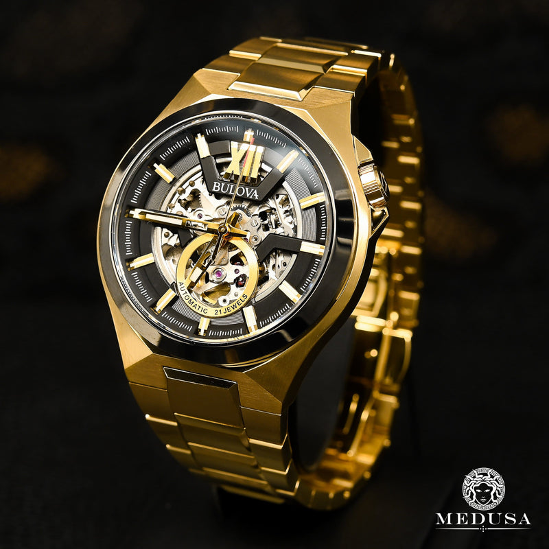 Montre Bulova | Montre Homme Bulova Classic - 98A178 Or Jaune