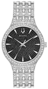 Montre Bulova | Montre Homme Bulova Cristal - 96A227 Swarovski / Stainless