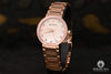 Montre Bulova | Montre Femme Bulova Futuro - 97P132 Or Rose / Diamants