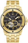 Montre Bulova | Montre Homme Bulova Marine Star - 98A273 Or Jaune