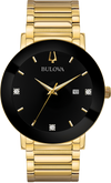 Montre Bulova | Montre Homme Bulova Modern - 97D116 Diamant / Or Jaune