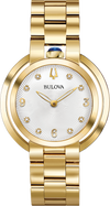 Montre Bulova | Montre Femme Bulova Rubaiyat - 97P125 Diamant / Or Jaune