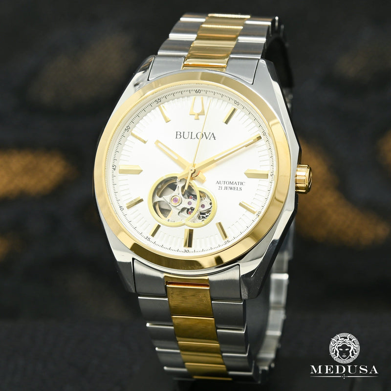 Montre Bulova | Montre Homme Bulova Surveyor - 98A284 Or 2 Tons