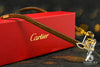 Lunette Cartier | Lunette Homme Cartier Signature C | Gold &amp; Wood Or Jaune