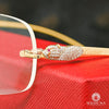 Lunette Cartier | Lunette Homme Cartier Tulliana | Gold Or Jaune