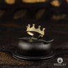 Bague en Or 10K | Bague Femme Crown F12 Or Jaune