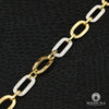 Bracelet en Or 10K | Bracelet Femme Fancy F10 Or Jaune 2 Tons