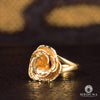 Bague en Or 10K | Bague Femme Flower F9 Rose / Or Jaune