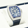 Montre Franck Muller | Montre Homme Franck Muller V45 Blue - Iced Stainless