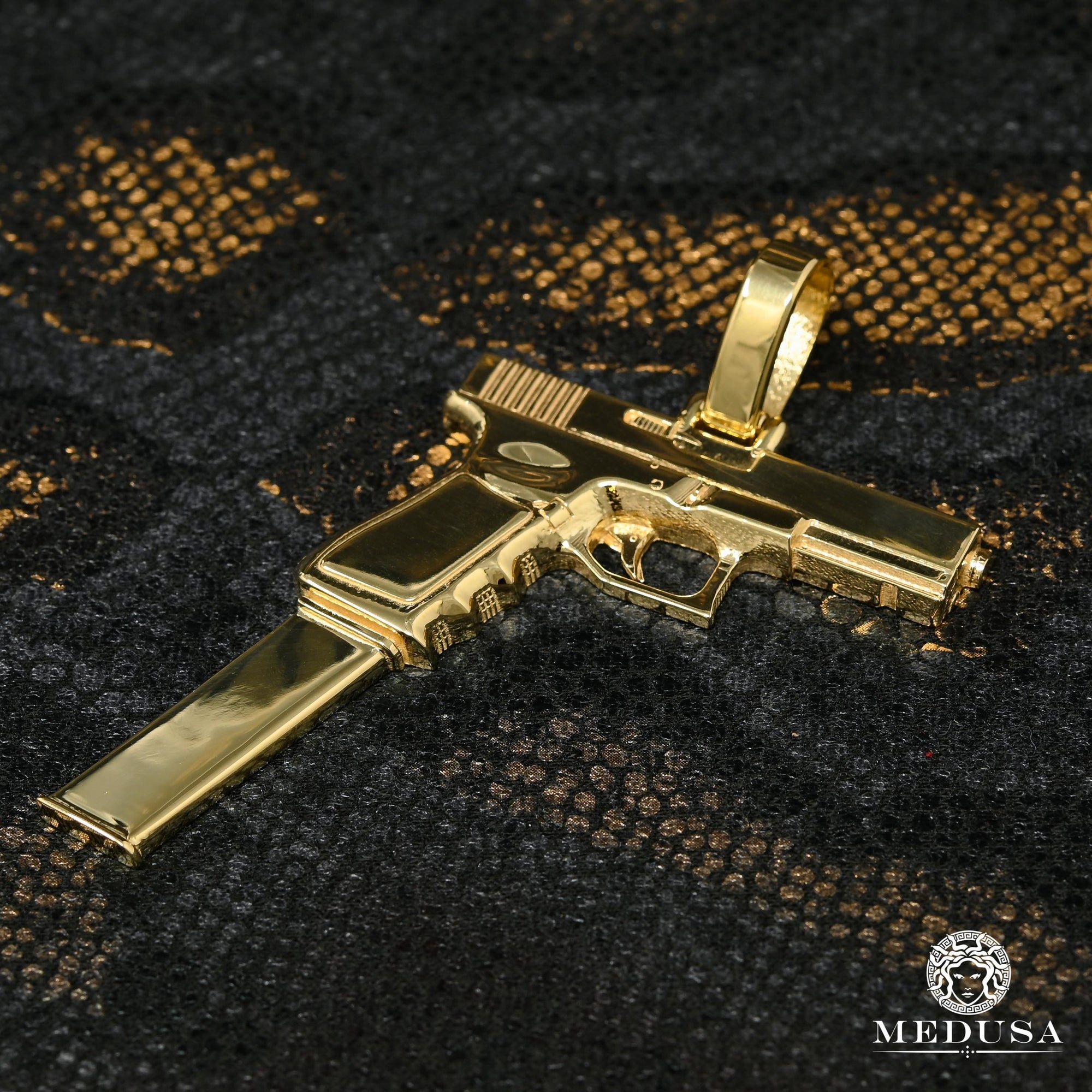 Pendentif en Or 10K | Pendentif Divers Glock Extendo X1 Or Jaune