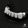 Grillz Custom en Or | Grillz Grillz 8 Dents Diamant PermaCut