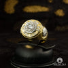 Bague en Or 10K | Bague Homme Hercules H1 Or 2 Tons