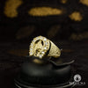 Bague en Or 10K | Bague Homme Horse H1 Or Jaune