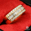 Bague à Diamants en Or 10K | Bague Homme Luxurious D9 - VVS