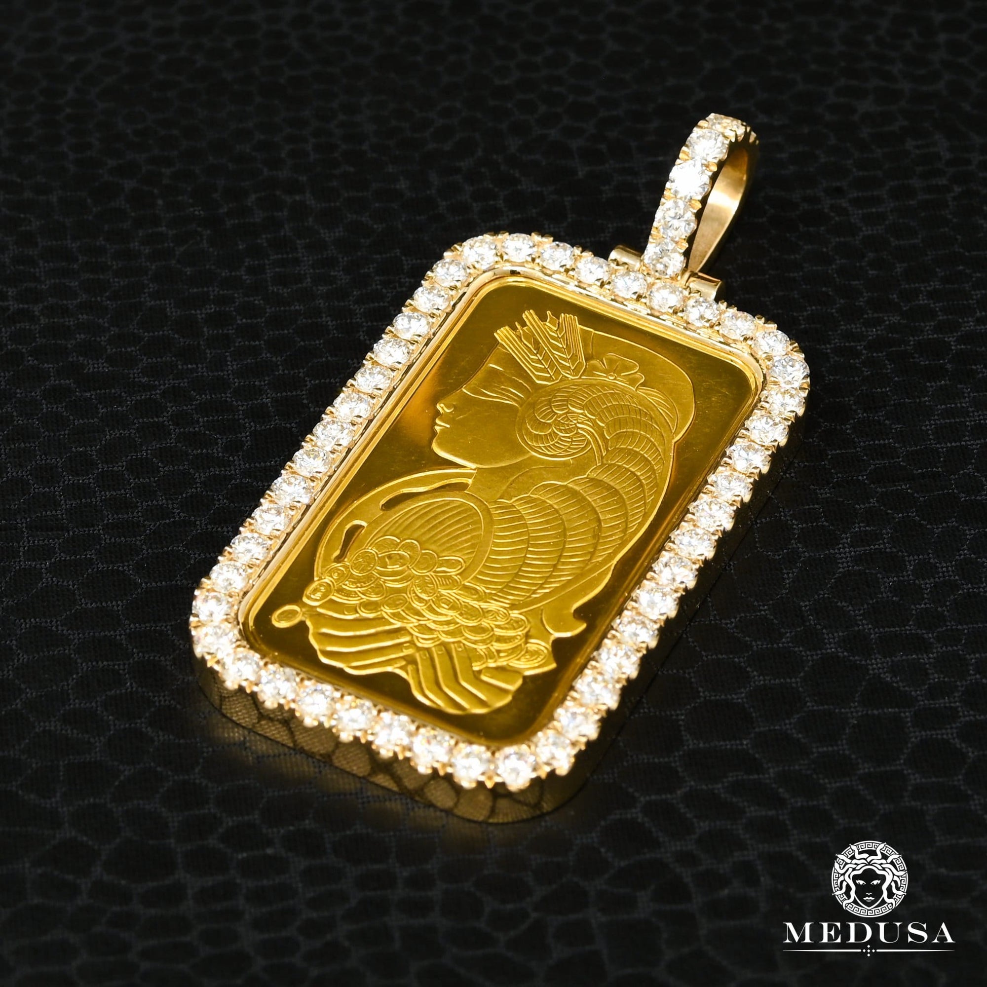 PAMP Fortuna | Pendentif Divers Pendentif PAMP Fortuna | 1 oz & Diamant Or Jaune