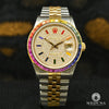 Montre Rolex | Montre Homme Rolex Datejust 36mm - Iced Rainbow Or 2 Tons