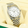 Montre Rolex | Montre Homme Rolex Datejust 36mm - White Romain Or Blanc