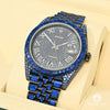 Montre Rolex | Montre Homme Rolex Datejust 41mm - Black &amp; Blue Sapphire Or Noir