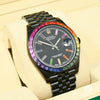 Montre Rolex | Montre Homme Rolex Datejust 41mm - Black Rainbow Or Noir