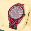 Montre Rolex | Montre Homme Rolex Datejust 41mm - Black &amp; Red Ruby Or Noir