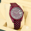 Montre Rolex | Montre Homme Rolex Datejust 41mm - Black &amp; Red Ruby Or Noir