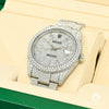 Montre Rolex | Montre Homme Rolex Datejust 41mm - Full Honeycomb Baguette Stainless