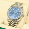 Montre Rolex | Montre Homme Rolex Datejust 41mm - Jubilee Factory Blue Diamond Or Blanc