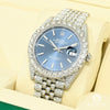 Montre Rolex | Montre Homme Rolex Datejust 41mm - Jubilee Full Blue Stainless