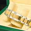 Montre Rolex | Montre Homme Rolex Datejust 41mm - Oyster Romain Vert Or 2 Tons