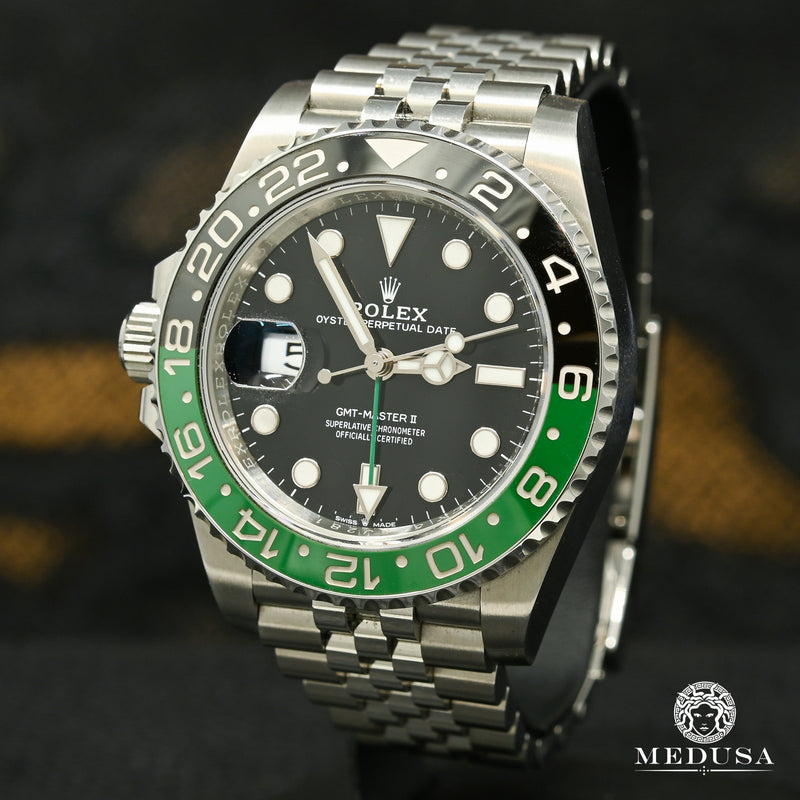 Montre Rolex | Montre Homme Rolex GMT-Master II 40mm - Sprite Stainless