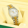 Montre Rolex | Montre Femme Rolex Lady-Datejust 31mm - White ’’Mother of Pearl’’ Or 2 Tons