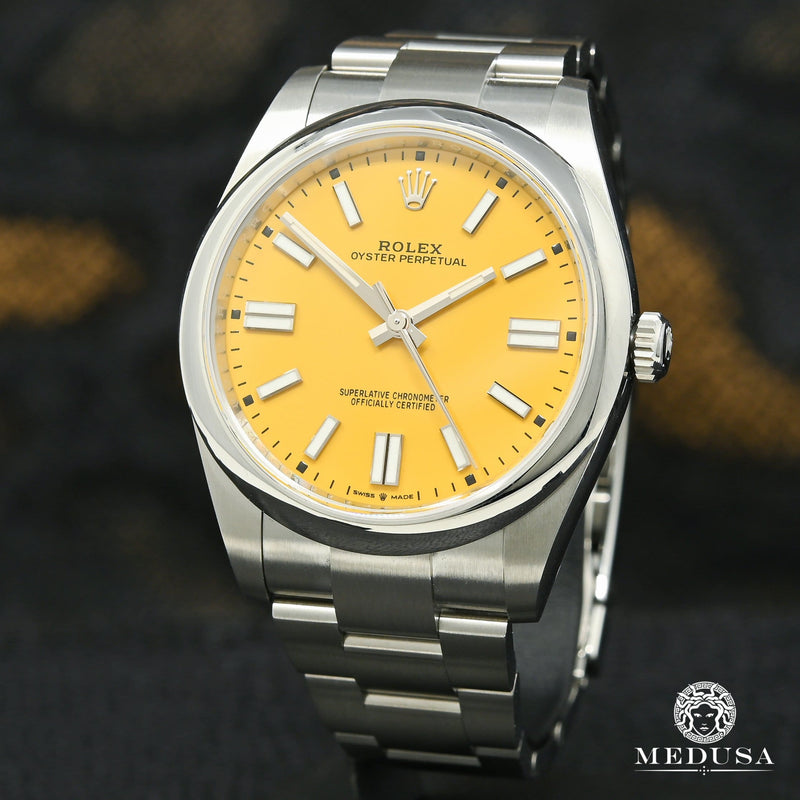 Montre Rolex | Montre Homme Rolex Oyster Perpetual 41mm - Yellow Stainless