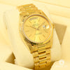 Montre Rolex | Montre Homme Rolex President Day-Date 36mm - Diamond Cut Or Jaune